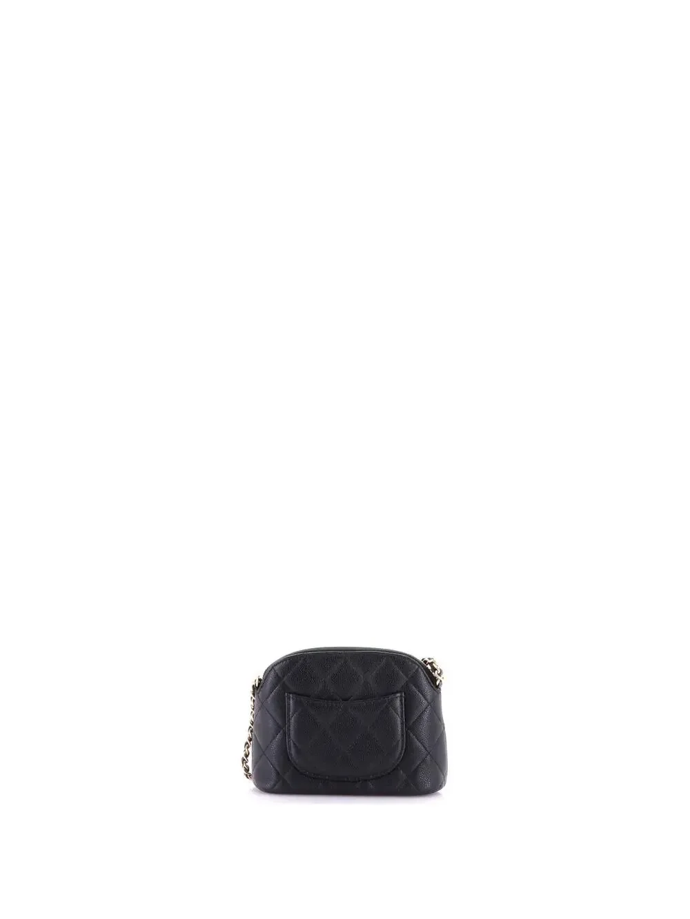 Chanel Cc Dome Zip Clutch With Chain #281377C49B